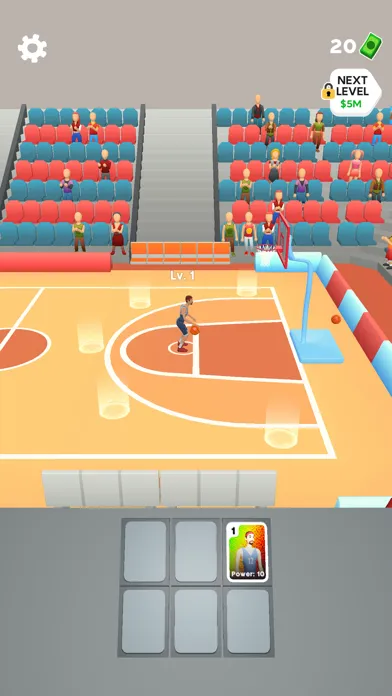 Capturas de tela do Hoops Infinity
