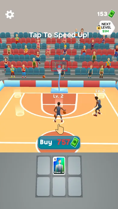 Capturas de tela do Hoops Infinity