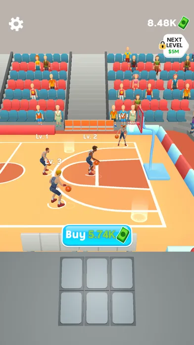 Capturas de tela do Hoops Infinity