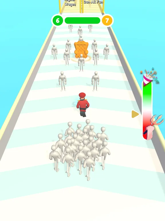 Tangkapan skrin Dictator Run iPad 