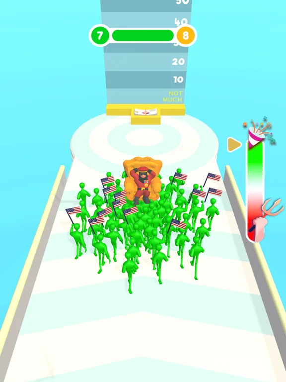 Tangkapan skrin Dictator Run iPad 