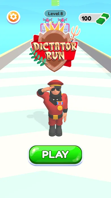 Tangkapan skrin Dictator Run