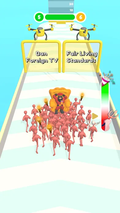 Tangkapan skrin Dictator Run