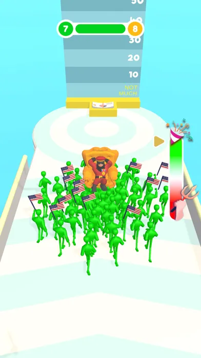 Tangkapan skrin Dictator Run