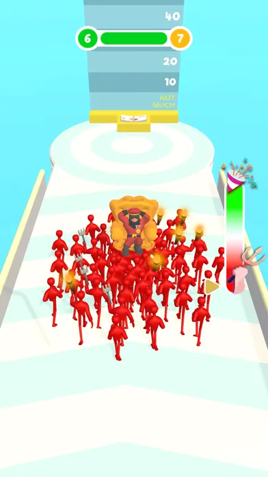 Tangkapan skrin Dictator Run