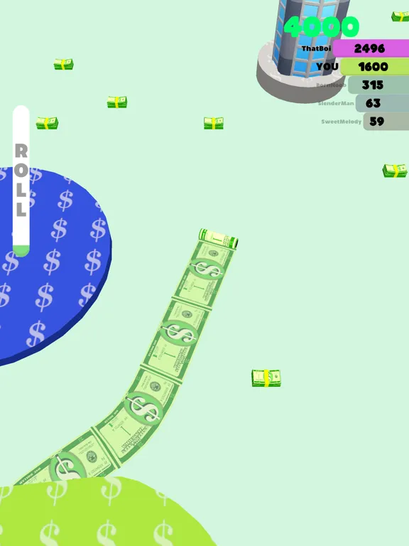 MoneyRoll.io iPad  Screenshots