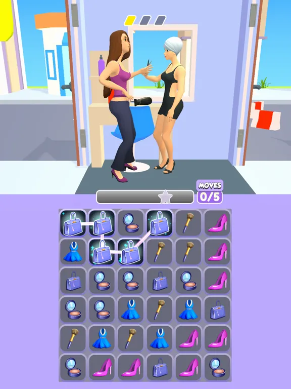 Match Makeover iPad  স্ক্রিনশট