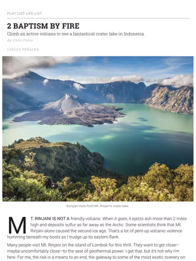 Capturas de pantalla de BACKPACKER iPad 