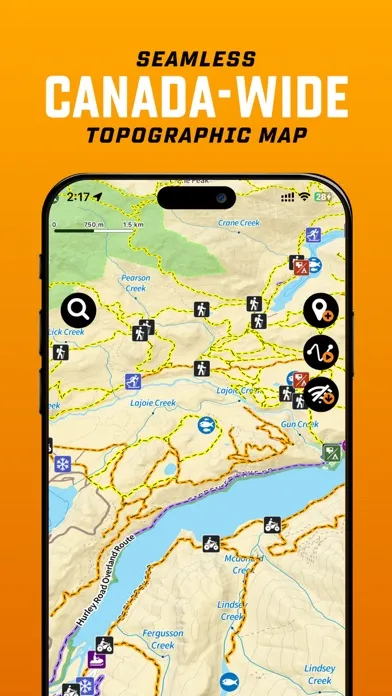 Screenshot di BRMB Maps by Backroad Maps