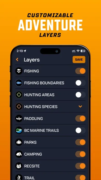Screenshot di BRMB Maps by Backroad Maps