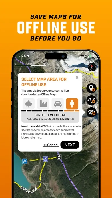 Screenshot di BRMB Maps by Backroad Maps