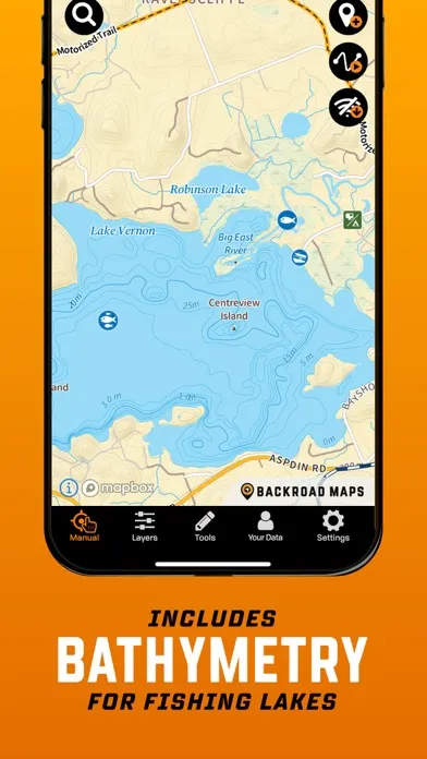 Screenshot di BRMB Maps by Backroad Maps