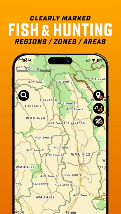 Screenshot di BRMB Maps by Backroad Maps