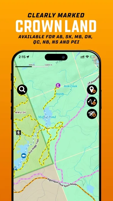 Screenshot di BRMB Maps by Backroad Maps