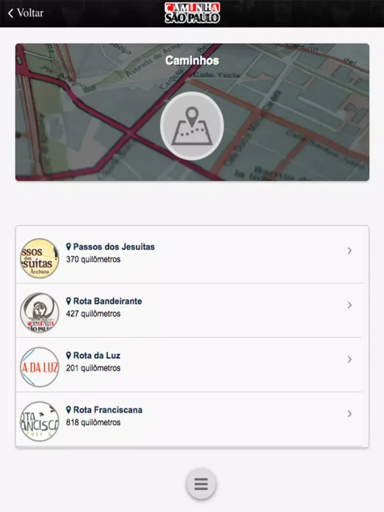Caminha São Paulo iPad  स्क्रीनशॉट