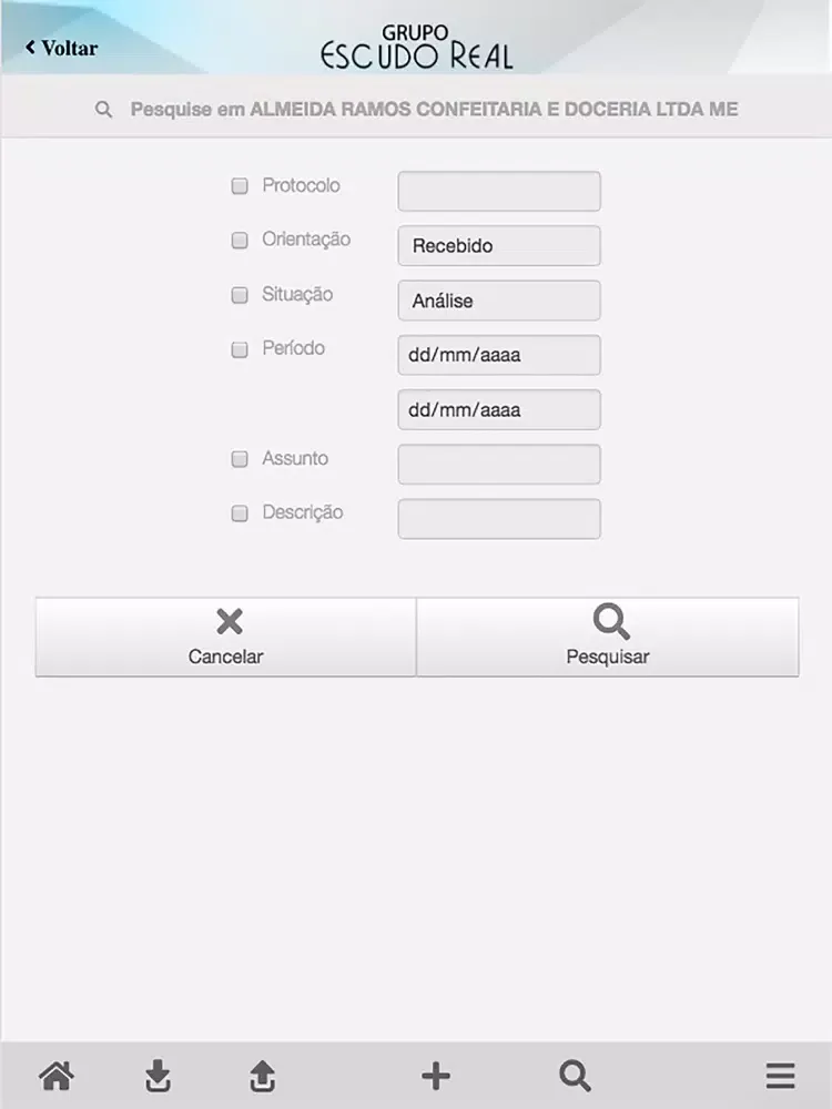 Atento iPad  スクリーンショット