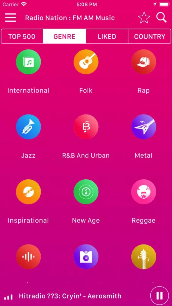 Radio Nation Live Online Radio स्क्रीनशॉट