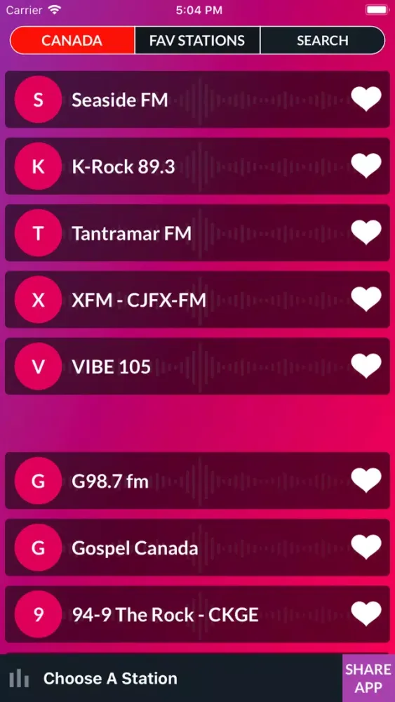 Live FM - World Radio Stations سکرین شاٹس