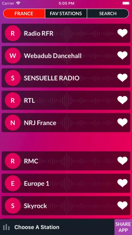 Live FM - World Radio Stations سکرین شاٹس