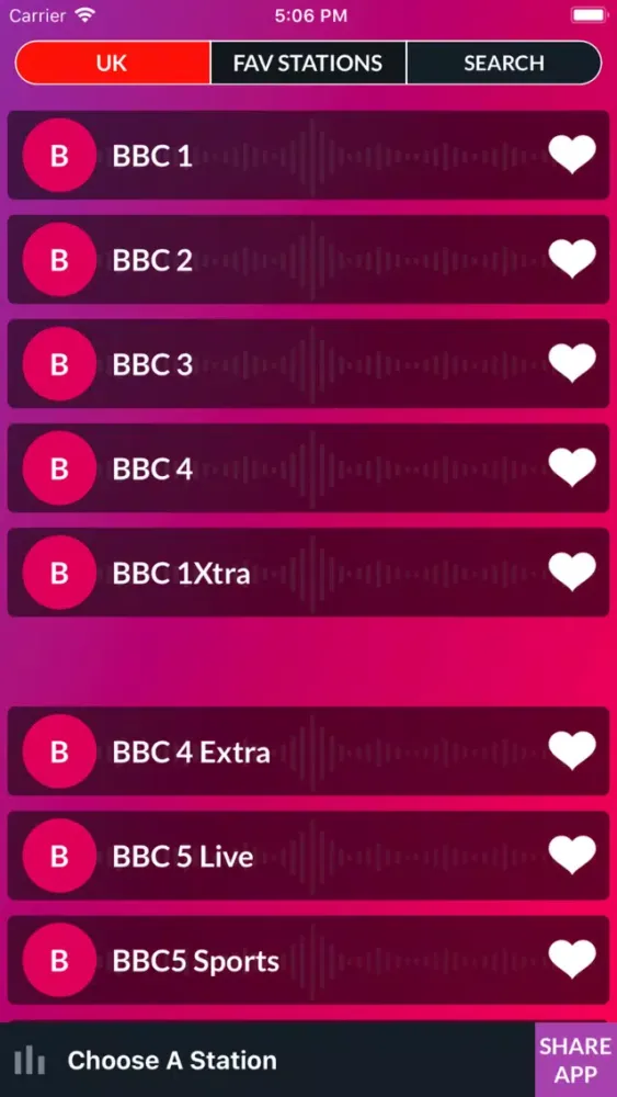 Live FM - World Radio Stations سکرین شاٹس