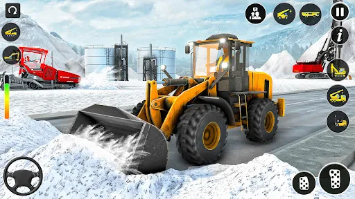 Snow Excavator Simulator Game应用截图