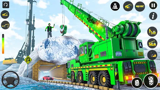 Snow Excavator Simulator Game应用截图