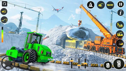 Snow Excavator Simulator Game应用截图