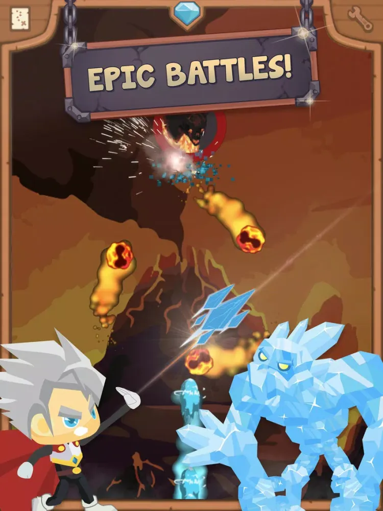 Screenshot di GOD OF MAGIC Choose your story iPad 