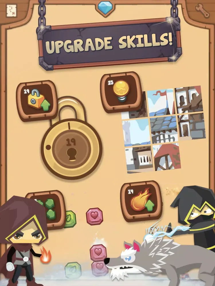 Screenshot di GOD OF MAGIC Choose your story iPad 