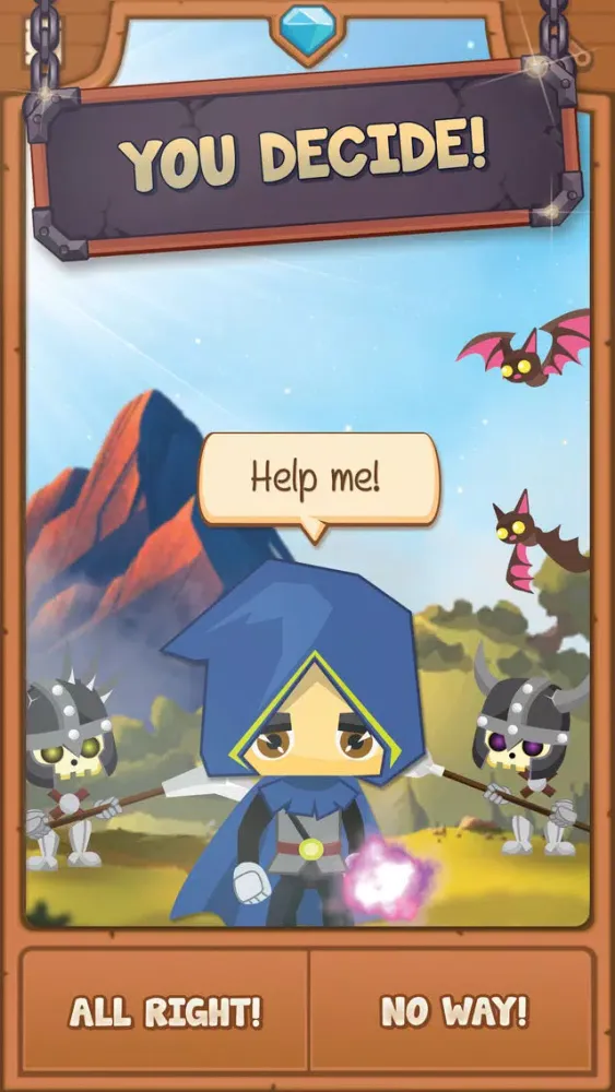 Screenshot di GOD OF MAGIC Choose your story
