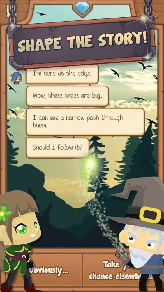 Screenshot di GOD OF MAGIC Choose your story