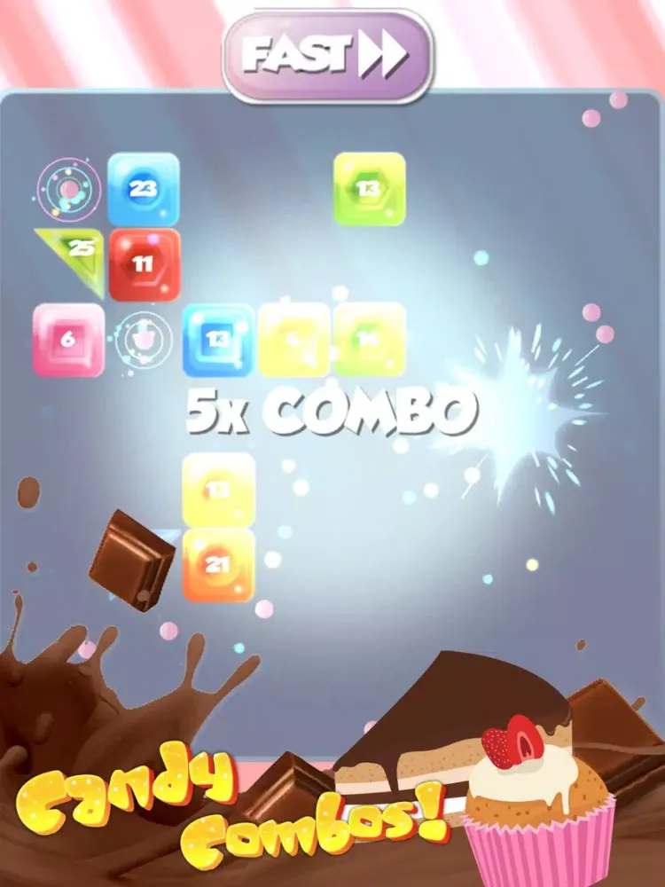 UNICORN SMASH - Candy brick breaker iPad  Ekran Görüntüleri