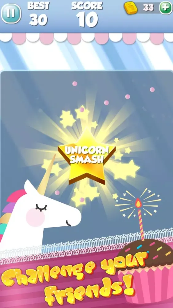 UNICORN SMASH - Candy brick breaker Ekran Görüntüleri