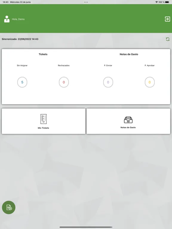 NZero Notas de Gasto iPad  স্ক্রিনশট
