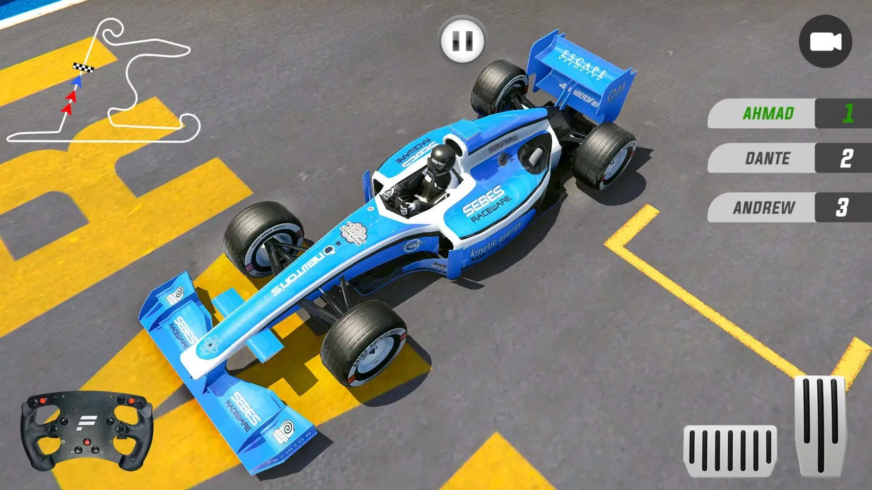 Tangkapan skrin Car Racing Game : Real Formula Racing Adventure