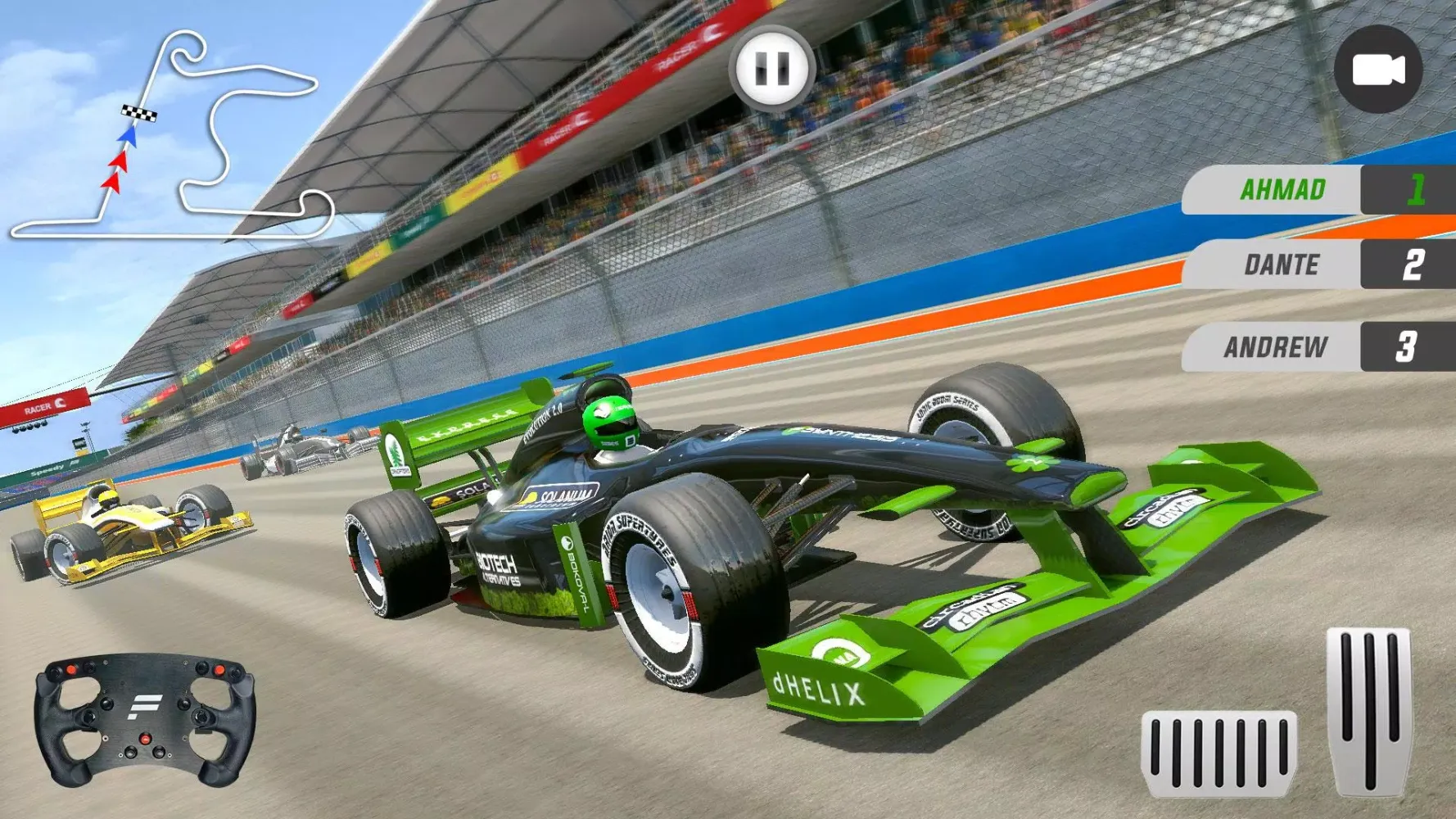 Tangkapan skrin Car Racing Game : Real Formula Racing Adventure
