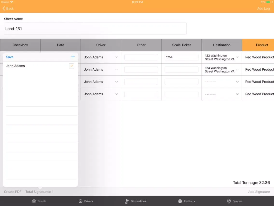 Backwoods Logistics iPad  স্ক্রিনশট
