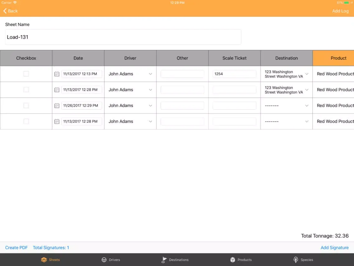 Backwoods Logistics iPad  স্ক্রিনশট