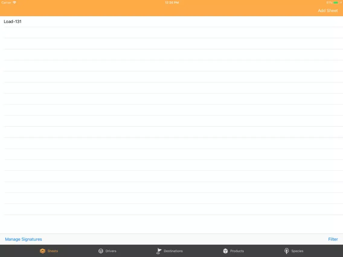 Backwoods Logistics iPad  স্ক্রিনশট