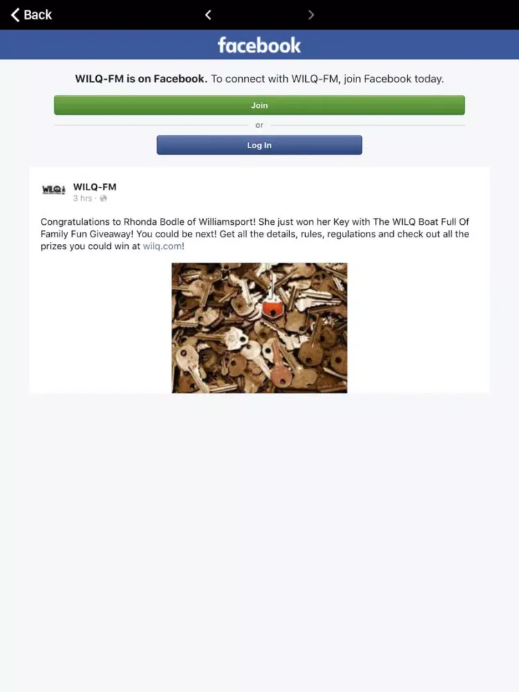 تصاویر Country 105 WILQ iPad 