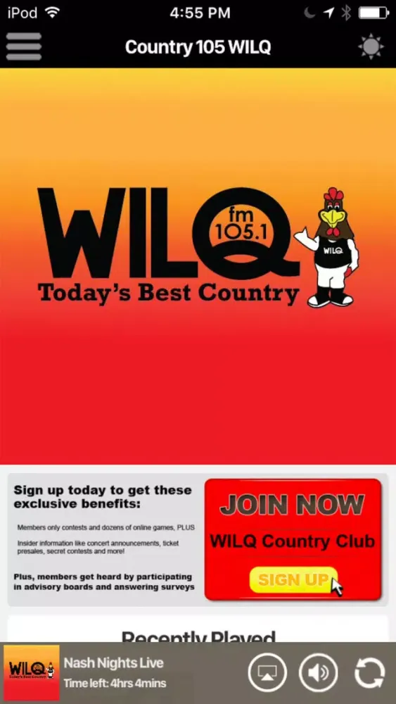 تصاویر Country 105 WILQ