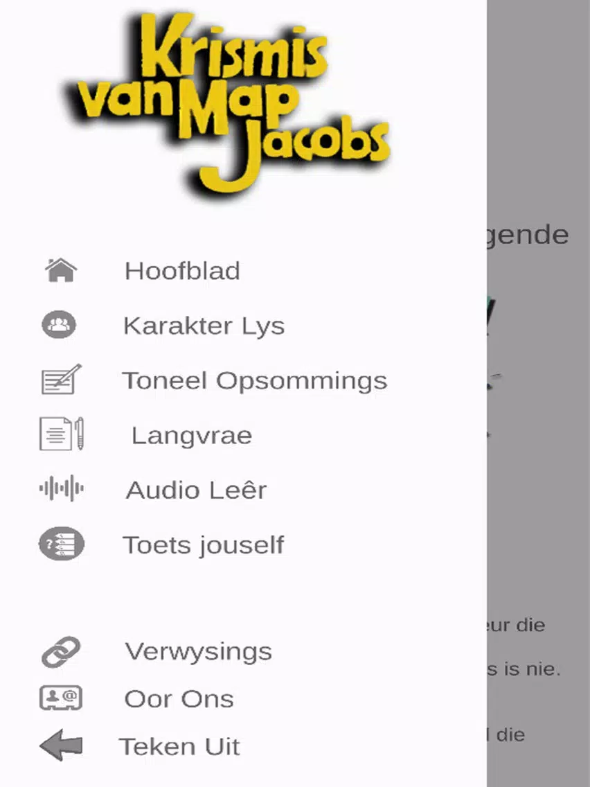 Krismis van Map Jacobs App iPad  스크린샷