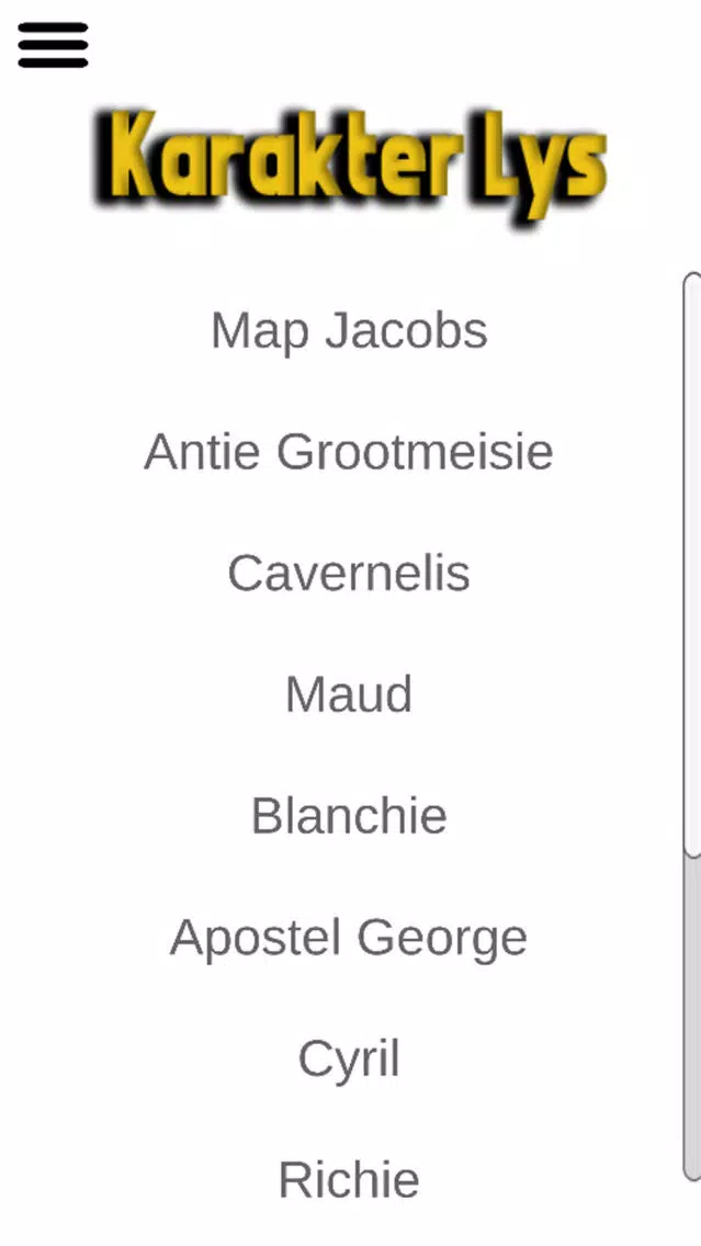 Krismis van Map Jacobs App 스크린샷