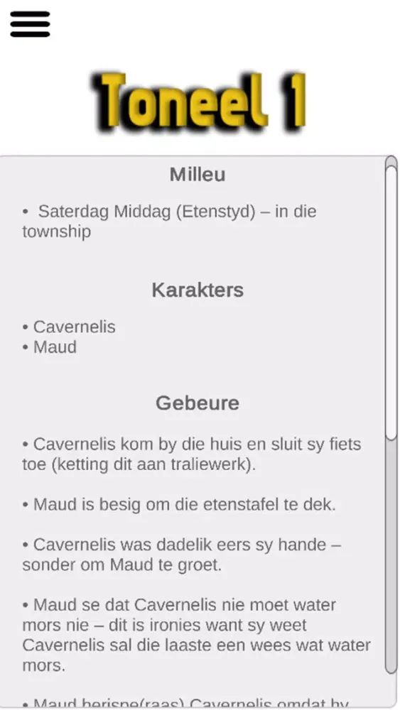 Tangkapan layar Krismis van Map Jacobs App
