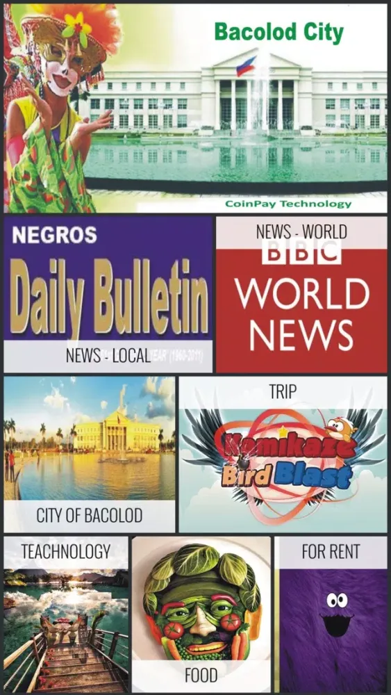 Capturas de tela do Bacolod City