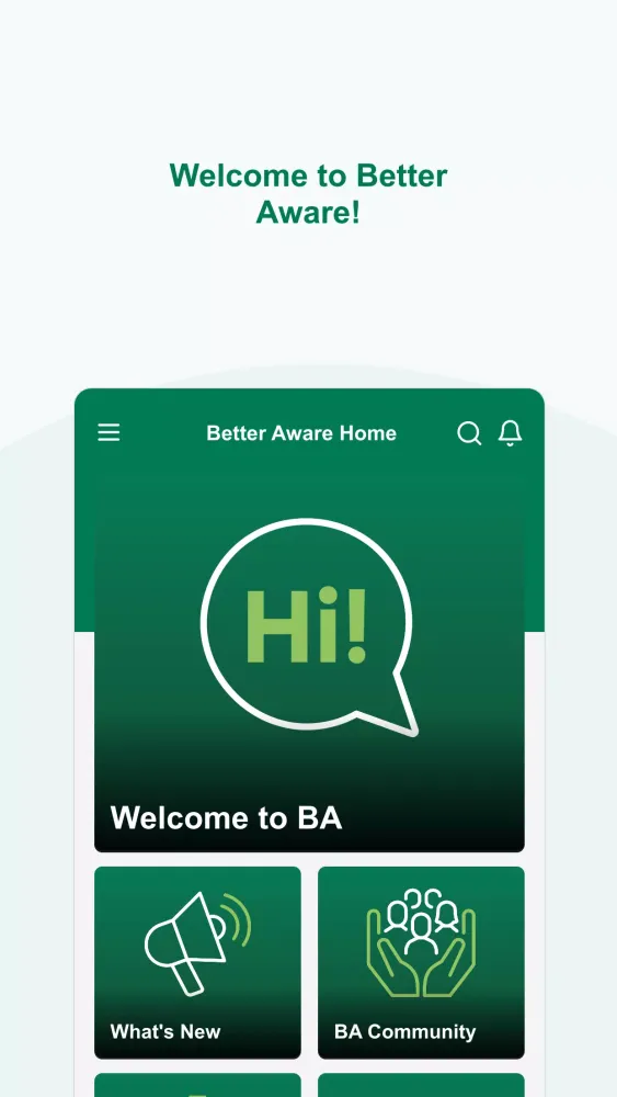 Capturas de pantalla de Better Aware