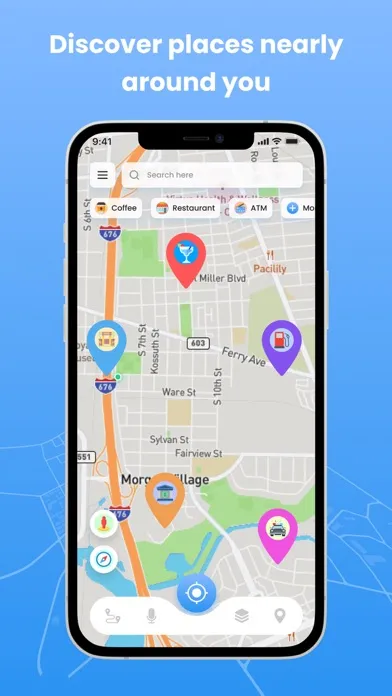 GPS Navigation and GPS Maps स्क्रीनशॉट