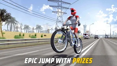 Tangkapan layar Bicycle Rider: Traffic Racing