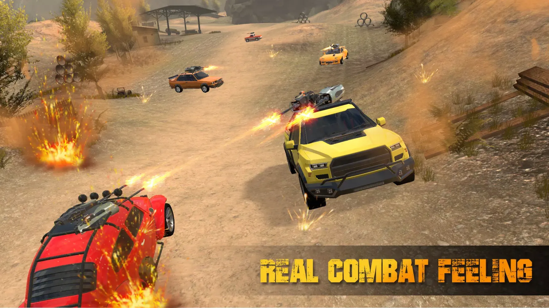 Tangkapan layar Car Survival: PvP War Shooter