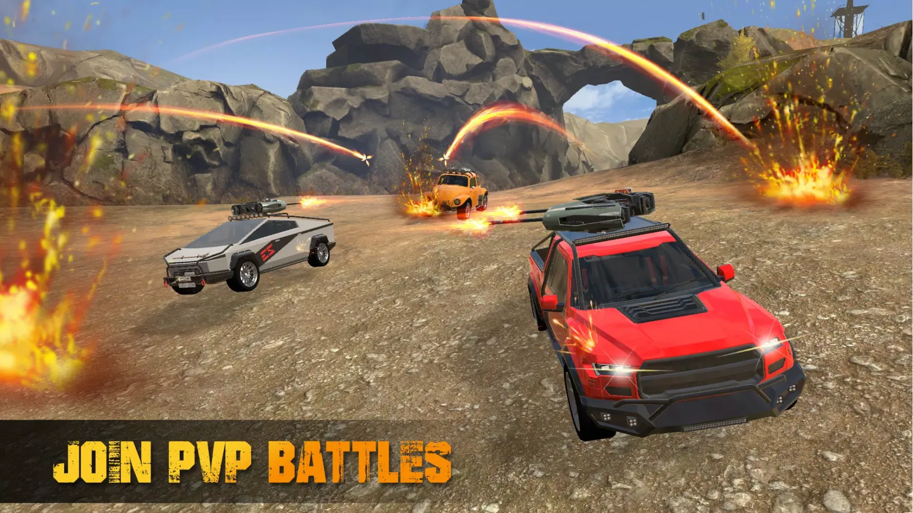 Tangkapan layar Car Survival: PvP War Shooter